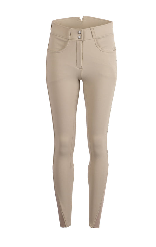 Rijbroek Montar Megan beige/khaki